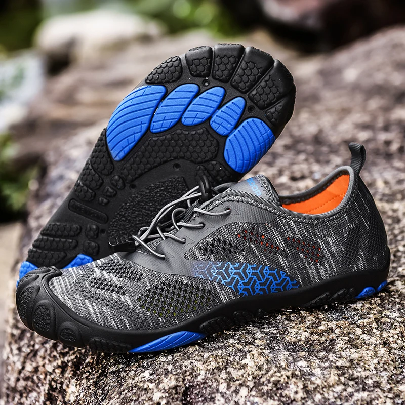 
 Недорогие летние пляжные туфли, водонепроницаемая обувь для водных видов спорта, быстросохнущая Акваобувь  