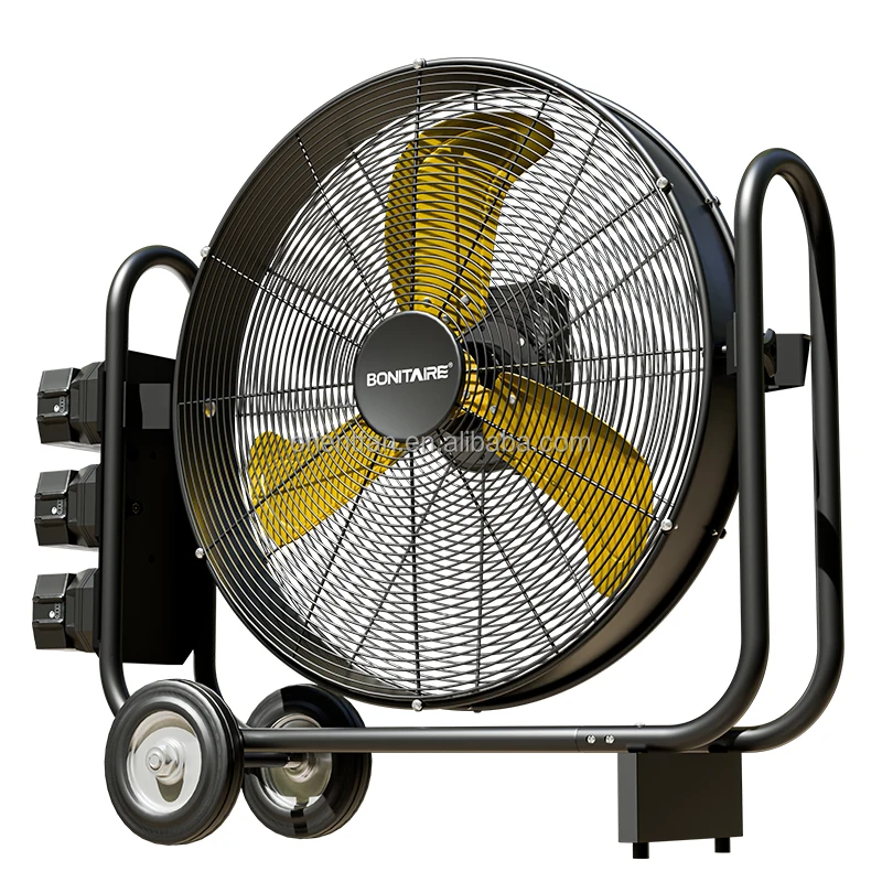 Rechargeable Industrial Drum Fan, AC 100V~240V, Battery - detail 16