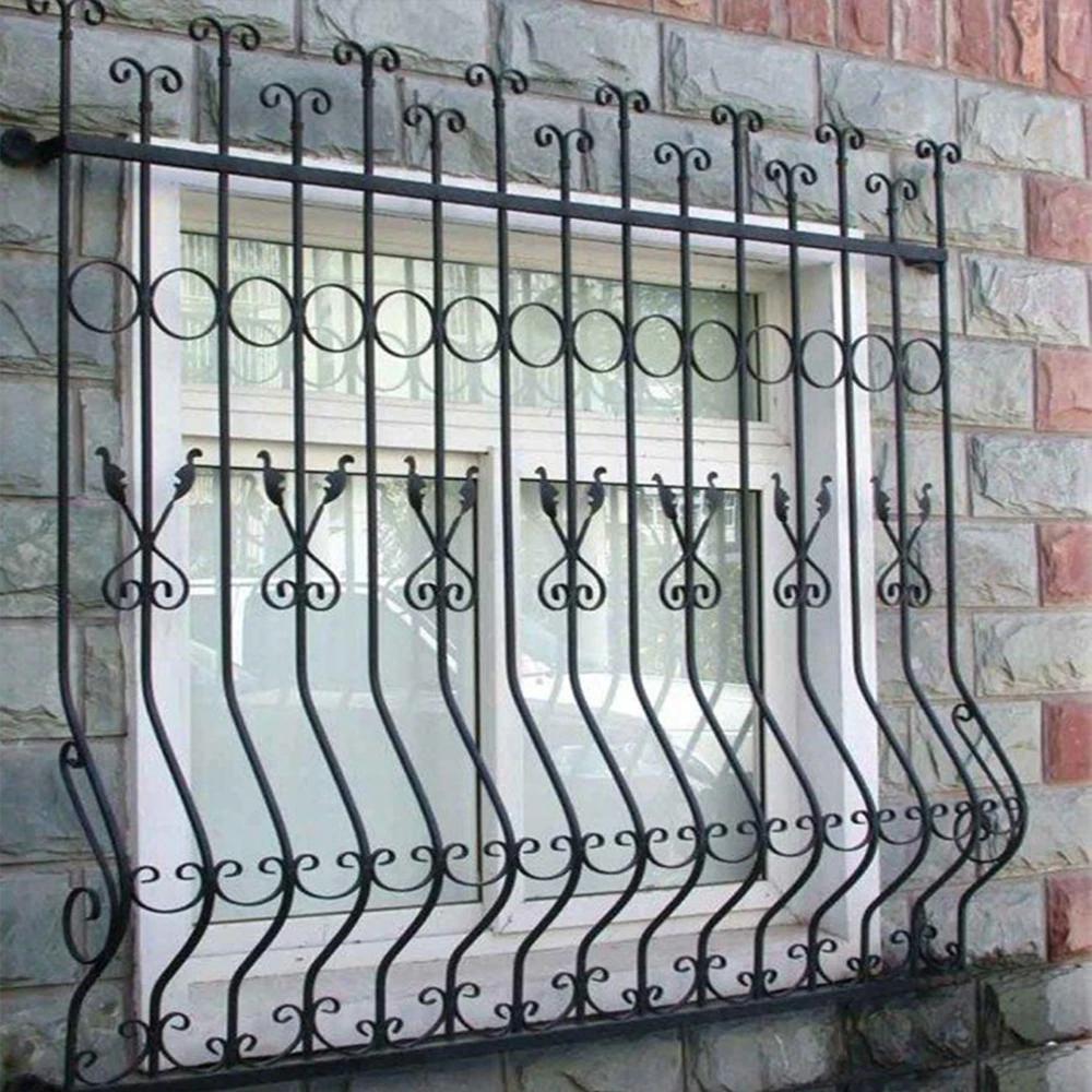 Iron Window,Wrought Iron Designs Windows for Home As Protection