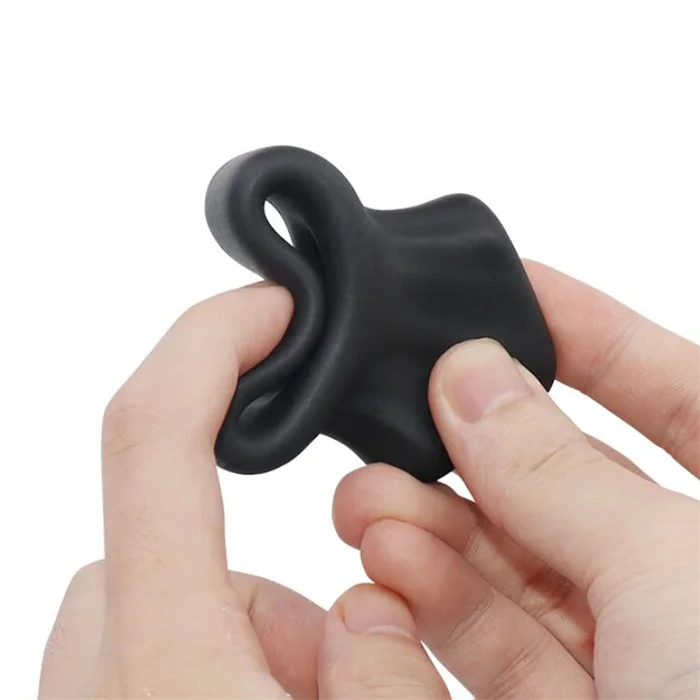 New Design Adult Men's Silicone Dick Ring Sex Toys Delay Ring For Enhanced Performance_voghion.com