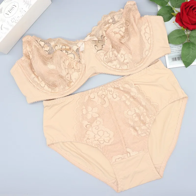 Chaorong Brand New Plus Size Underwear 2021 Bras And Panties For Plus