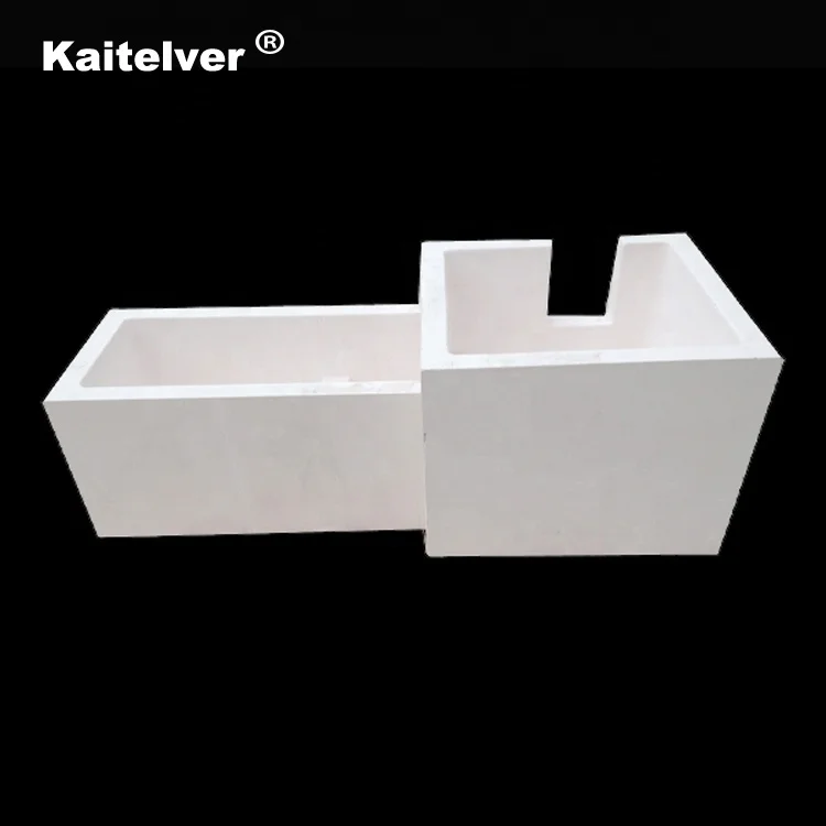 Castable Refractory Material Aluminosilicate Filtration Box and Filter Bowl  for Aluminium Casting