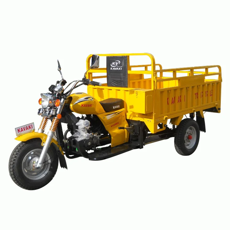 Agriculture Use Three Wheel Motor 200cc air Cooled Gasoline Petrol Electric Power Cargo Tricycles 150cc Differential Gear