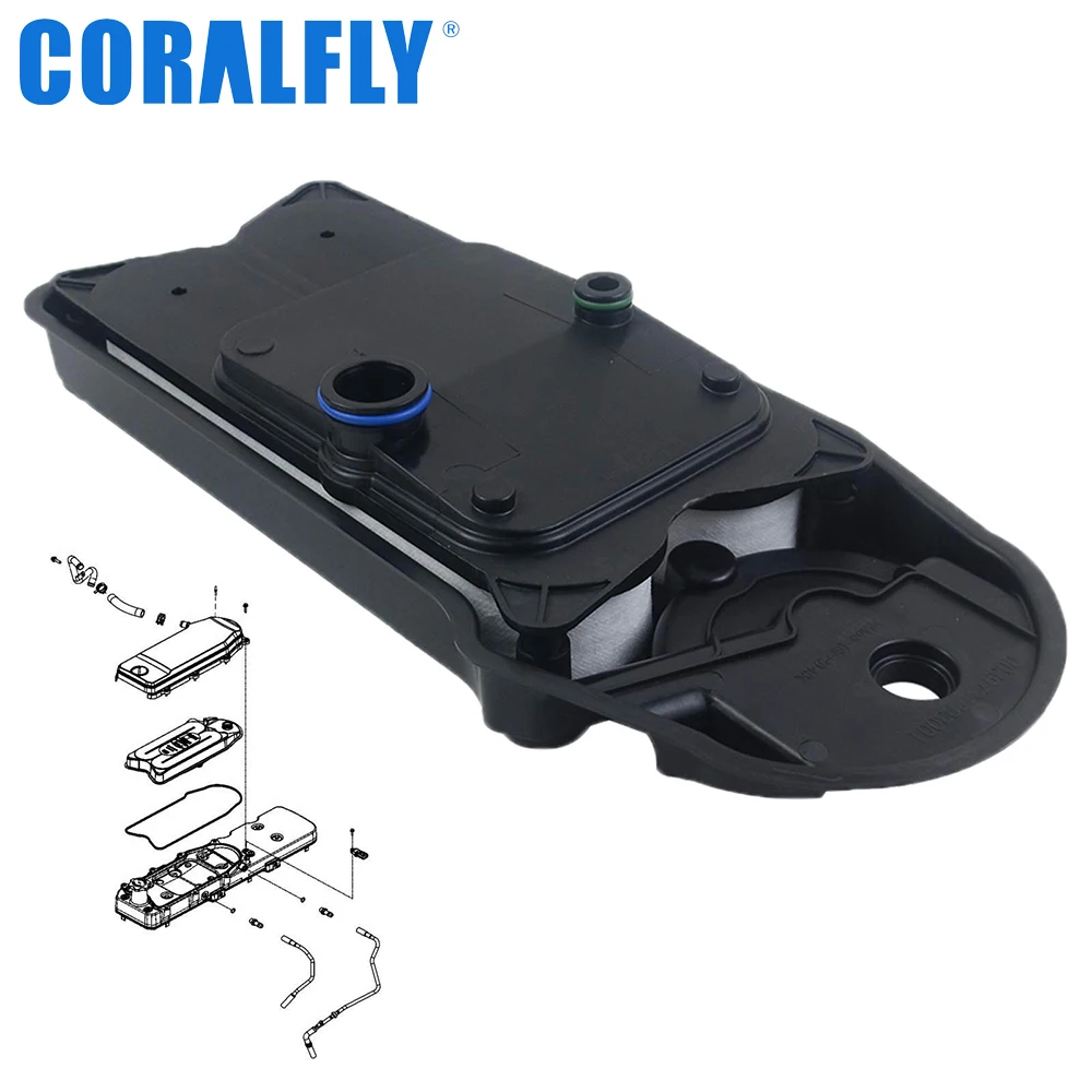 Coralfly New Crankcase Ventilation Filter 4936636 68002433ab 68002433aa