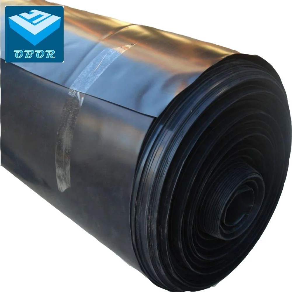 0.25mm-2.5mm  HDPE LDPE LLDPE PVC EPDM Pond Liners/Geomembrane/Plastic Pe Membrane for Sale