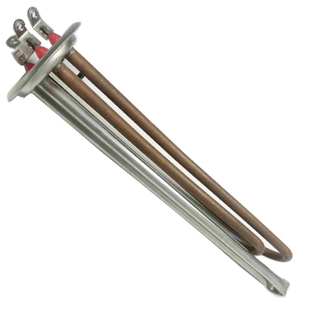 Strictly Tested High Quality Electric Heating Element 220V 2KW Copper Tube Electric Heating Pipe