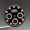 Black Dial With Rose Gold Indices