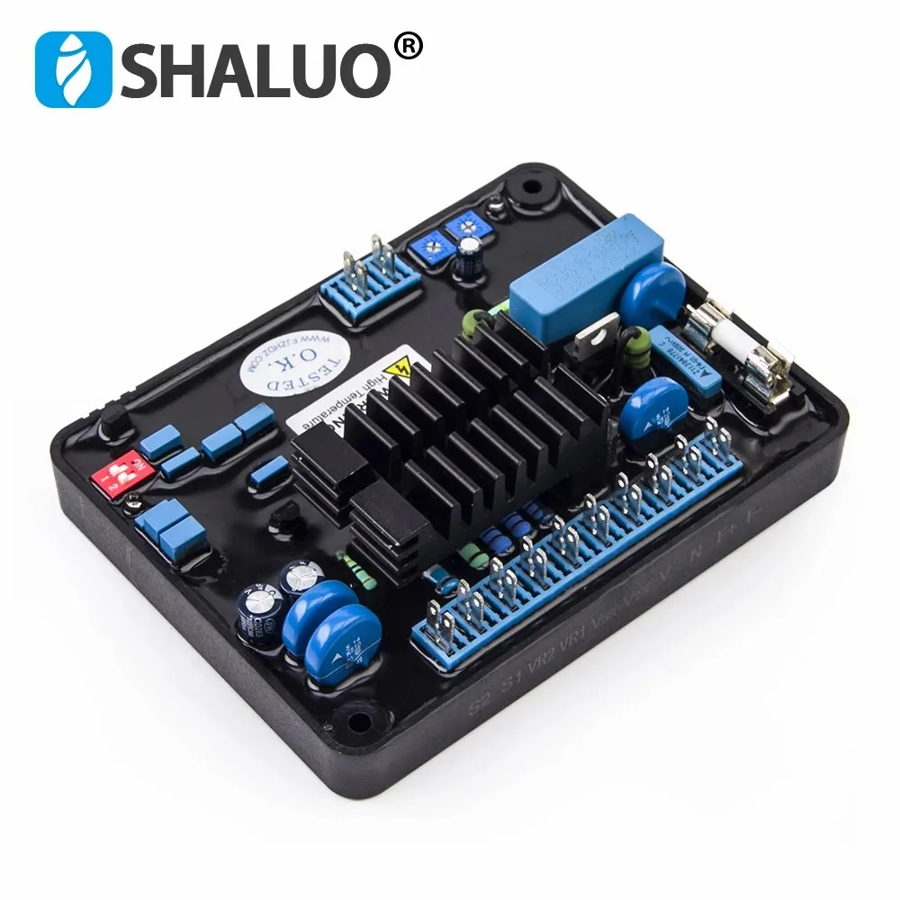6A EVC300i ENGGA AVR estabilizador y regulador de voltaje autom&aacute;tico generador sin escobillas M&oacute;dulo de Control de excitaci&oacute;n piezas Genset