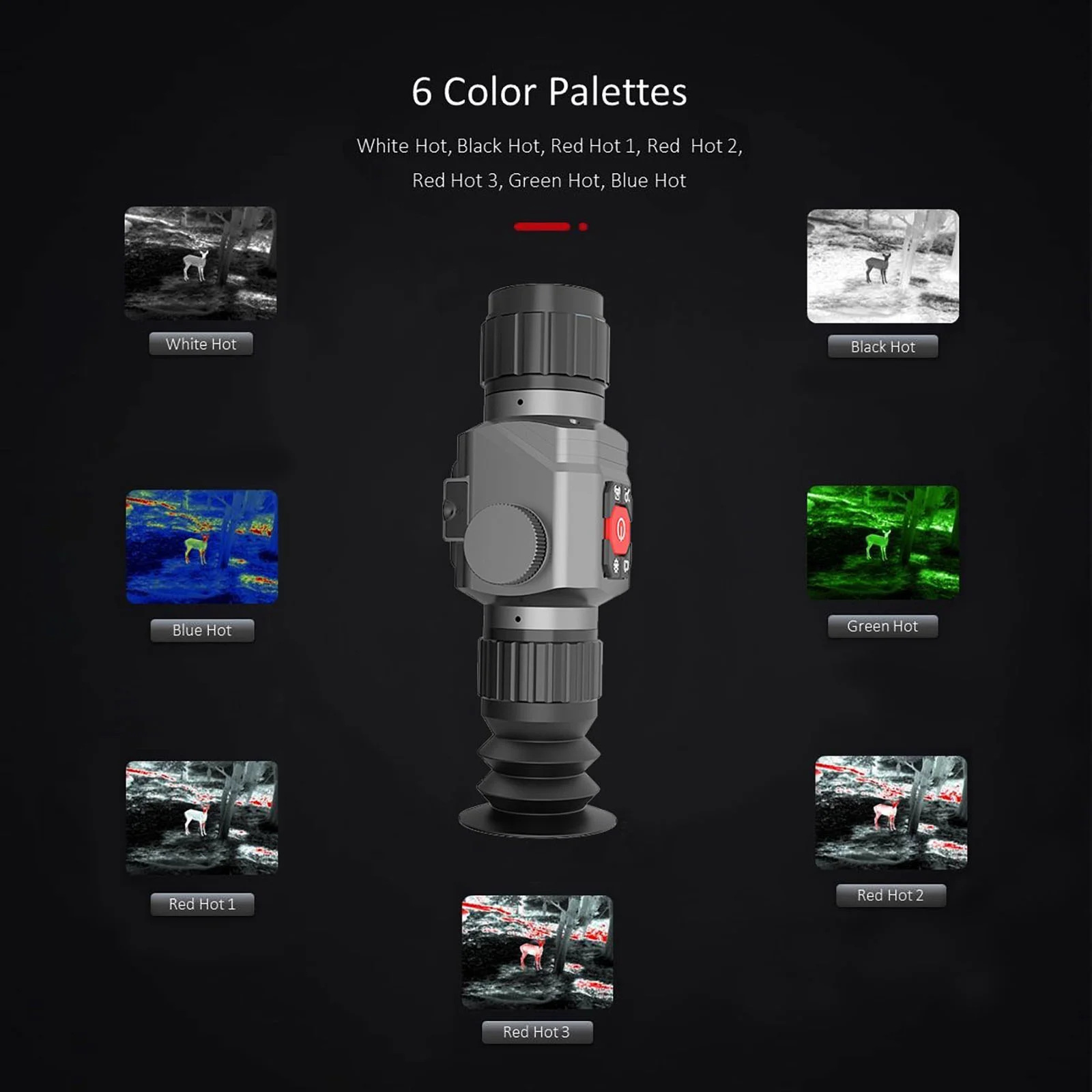 Handheld Small Cheap Thermal Imaging Infrared Monocular Night Vision Hunt Scope Thermal  Monocular