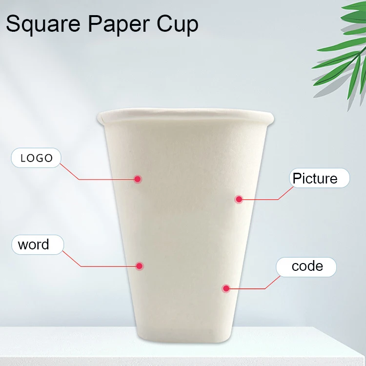 Disposable Paper Cup Coffee Milk Tea Soy Milk Cup Thickened With Lids ...