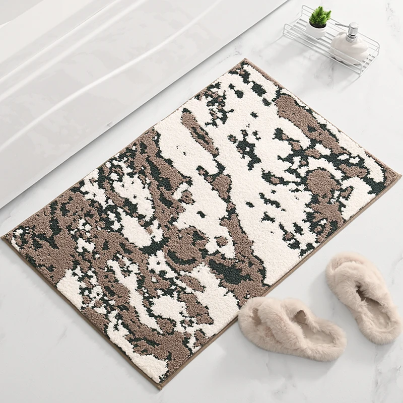 Super absorbent bath mat quick drying bathroom rug Floor Mat Microfiber Bath Mat For Bathroom stone Floor Carpet