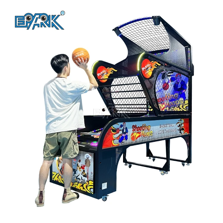 Eparkゲームセンターコイン式Ledストリートバスケットボール