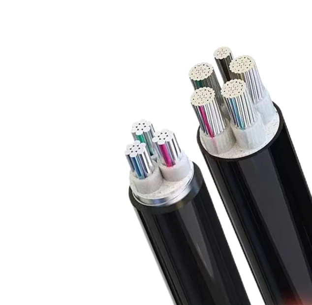 NA2XY /YJLV22 Aluminum core armored power cable 0.6/1KV Cross linked polyethylene insulation and polyvinyl chloride sheath
