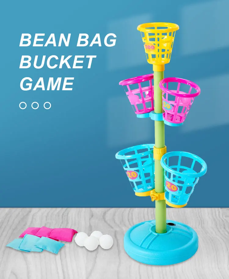 Bean Bag Toss For Kids Basket Tower Toss Sand Bag Toss Game For Adults