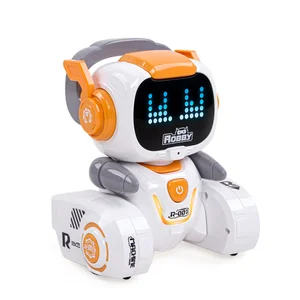 EPT Chinese Manufactur Toys Robots Technology Intelligent Educational Cartoon Toy Programmable LED Lights Small RC Robot
