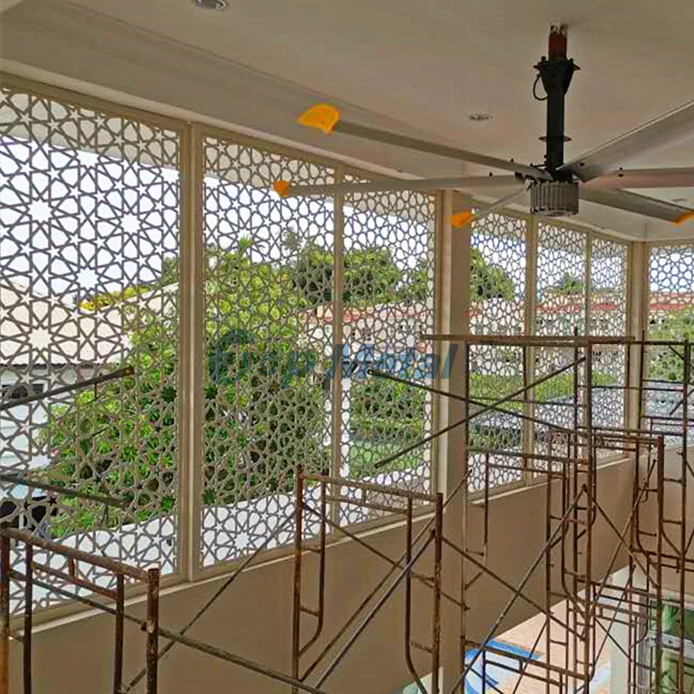 Customized Decorative Metal Room Divider Screen Partition for Interior Decoration