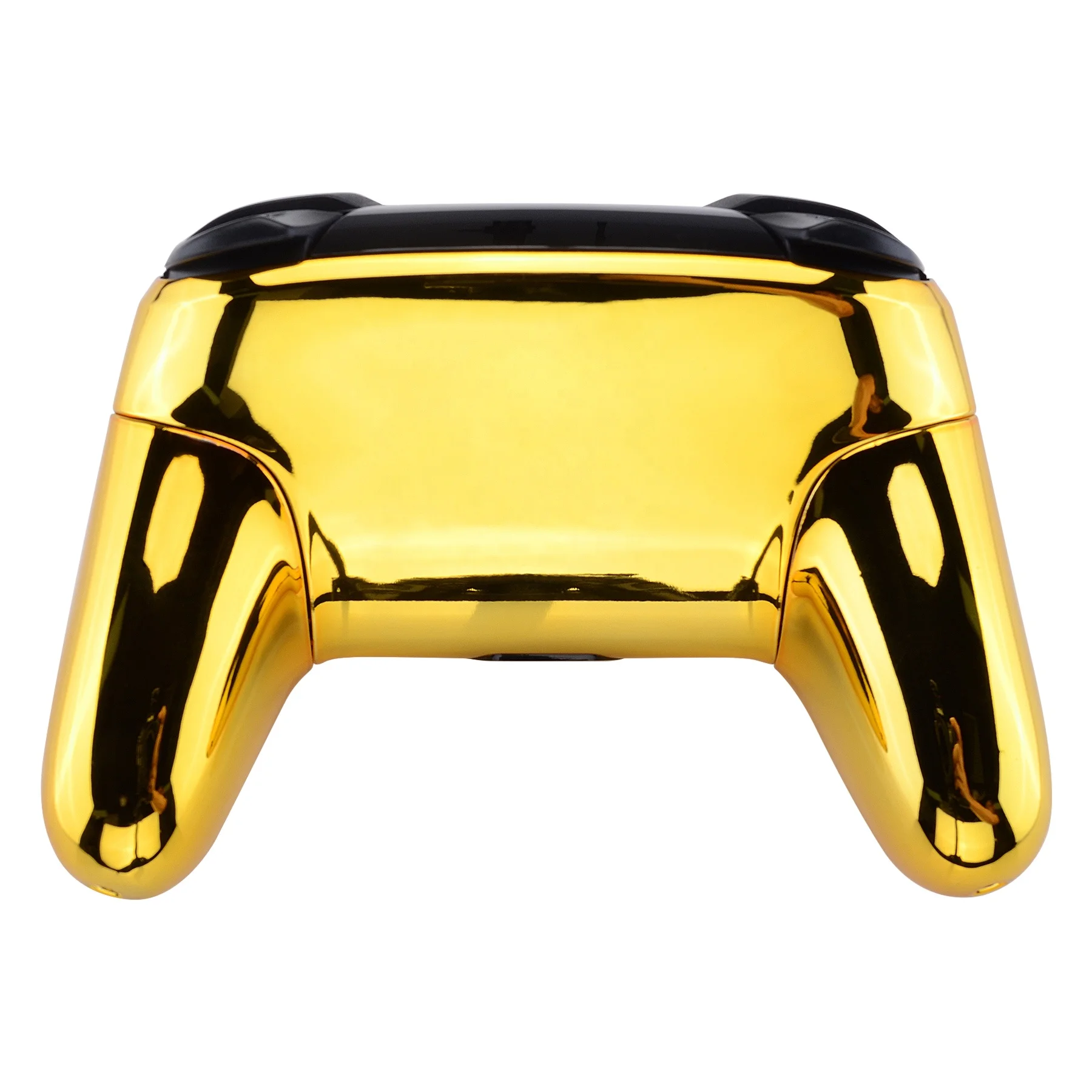 Custom Replacement Gold Switch Pro Controller Shell Front Back Housing Shell Grip Controller Cases for Nintendo Switch Pro