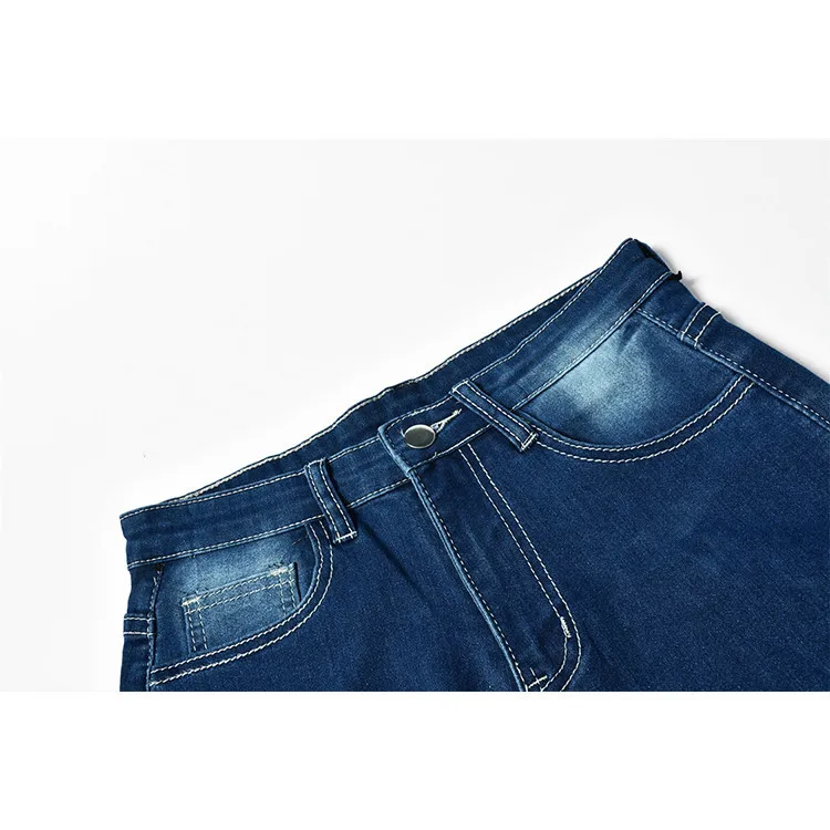 Lowest Price Distressed Denim Long Flare Pants Lady Fashion Clothing Woman Pants 2021 Women Denim Jeans