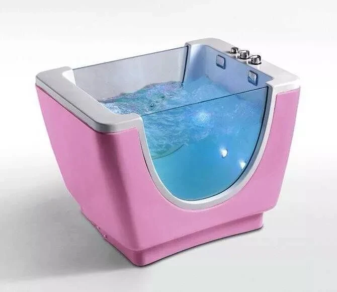 Colour Acrylic Children Kids Small Spa Bathtubs Air Bubble Massage Whirlpool Baby Bath Tub Buy
