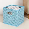 Blue cloud without cover metal buckle