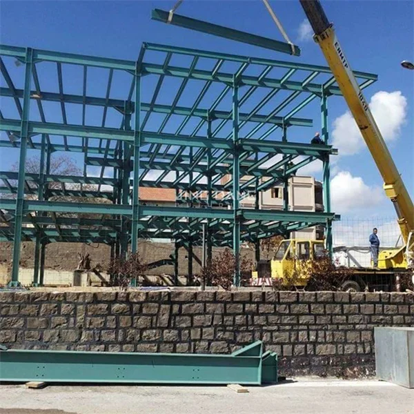 Taller de almacén de construcción de estructura de acero prefabricado personalizado prediseñado para construcción industrial