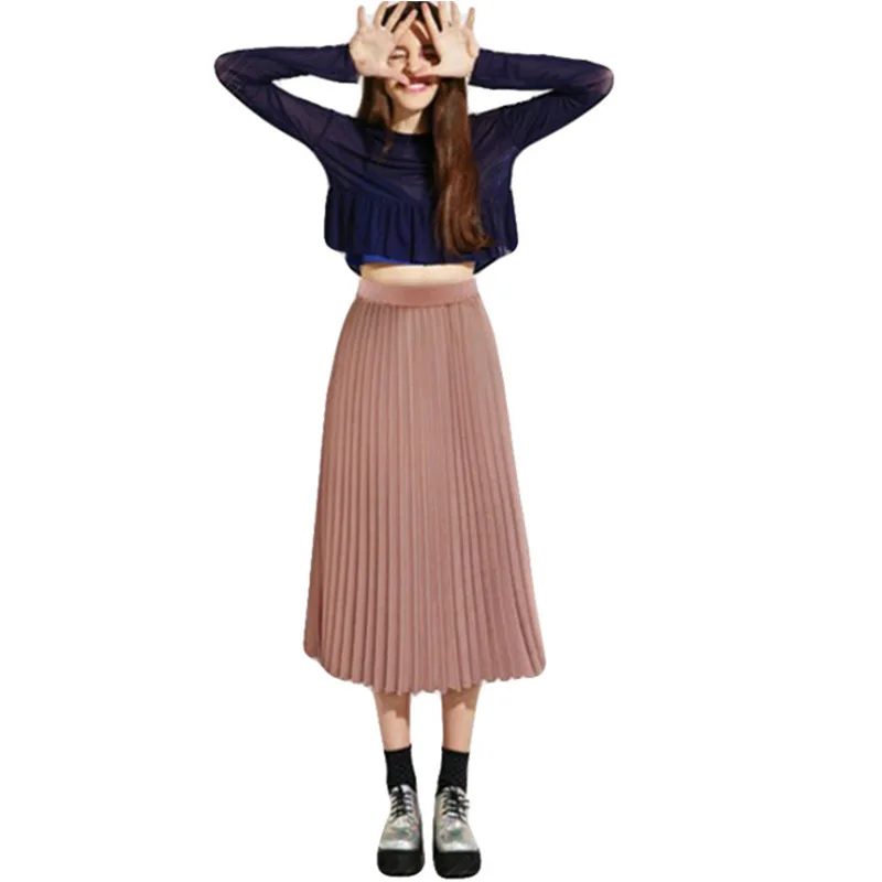 dotti pleated skirt