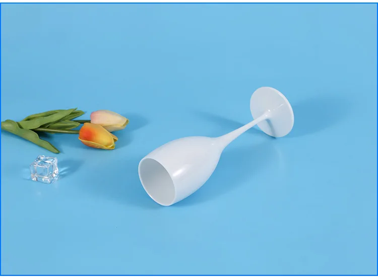 Bst High Quality Unbreakable Goblet Wine Glass Acrylic Custom Printing