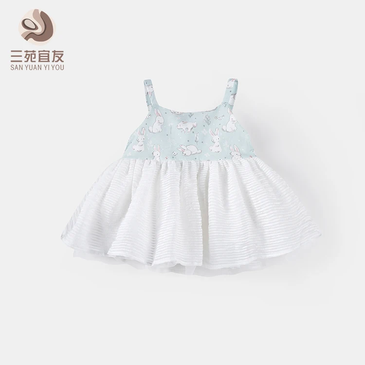 Розовые, белые детские платья, летнее платье для девочек, Повседневная хлопковая детская одежда, оптовая продажа