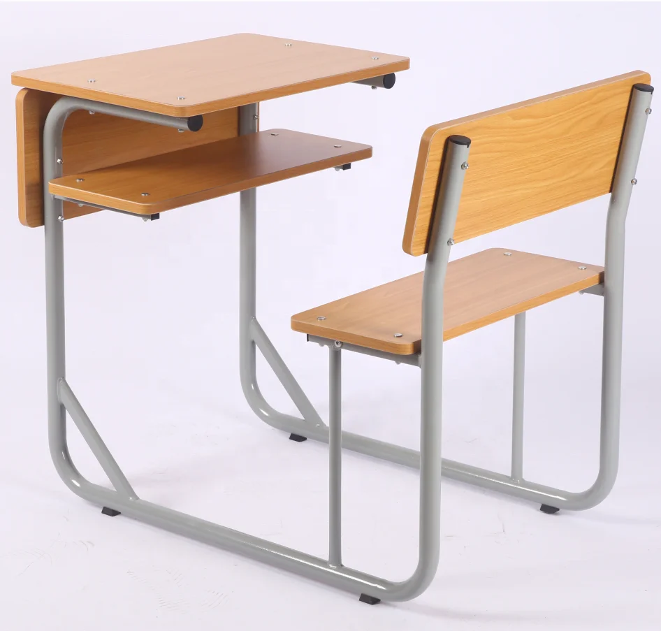 School Study Desk and Chair/university Student Desk and Bench/college School Table and Chair Set,School Furniture