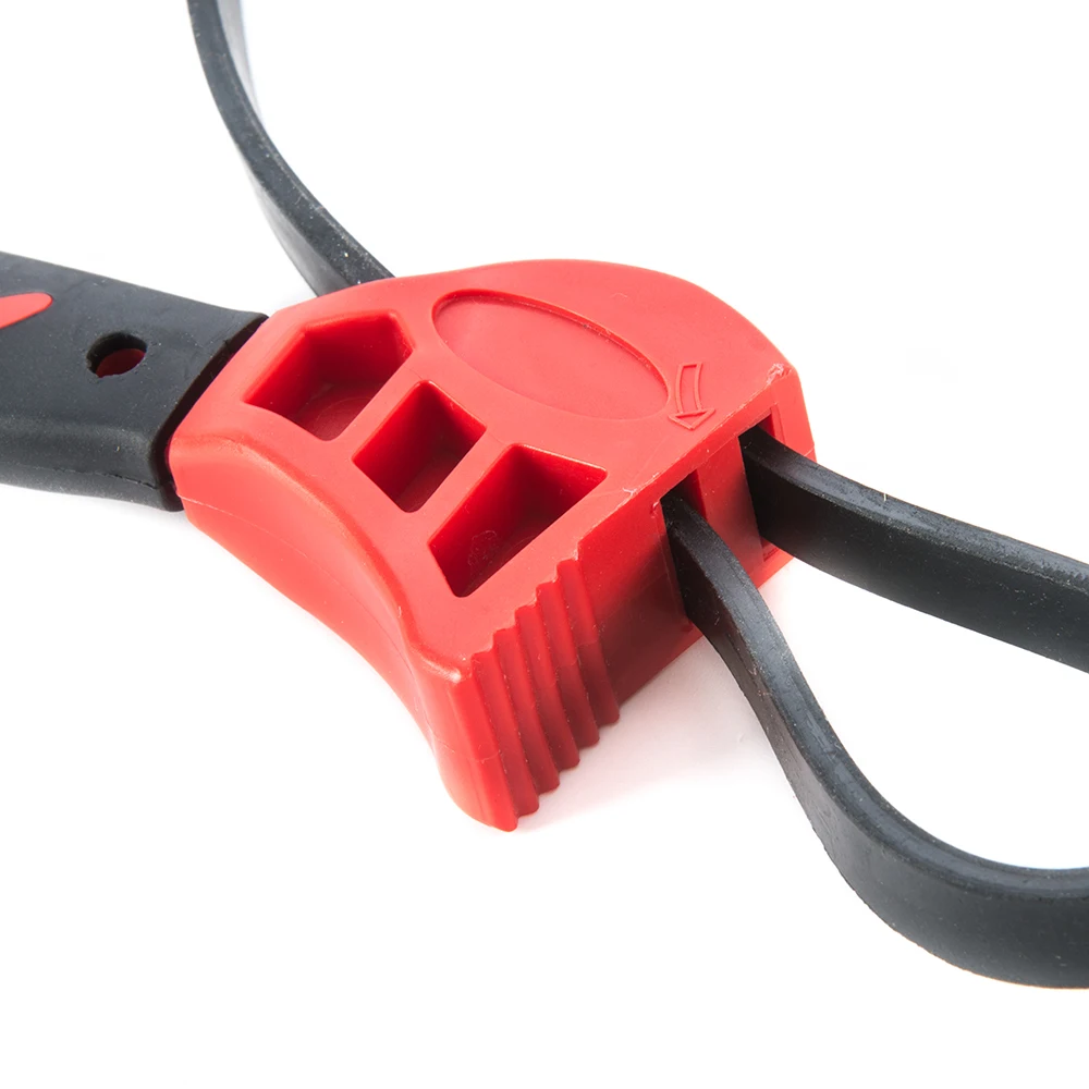 AORVYUI2 Gummiband Ölfilterschlüssel Set - Verstellbarer Filterbandschlüssel Für Auto & Haushalt