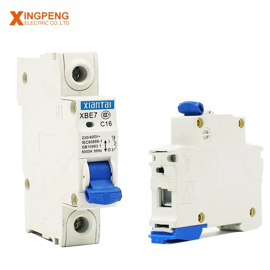 Miniature Circuit Breaker Rcb Electrical Switch Mcb Rccb Manual Transfer Switch Mcb Type