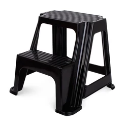 Штабелируемый Пластиковый красочный детский стул для ванной комнаты с двумя ступенями для детей