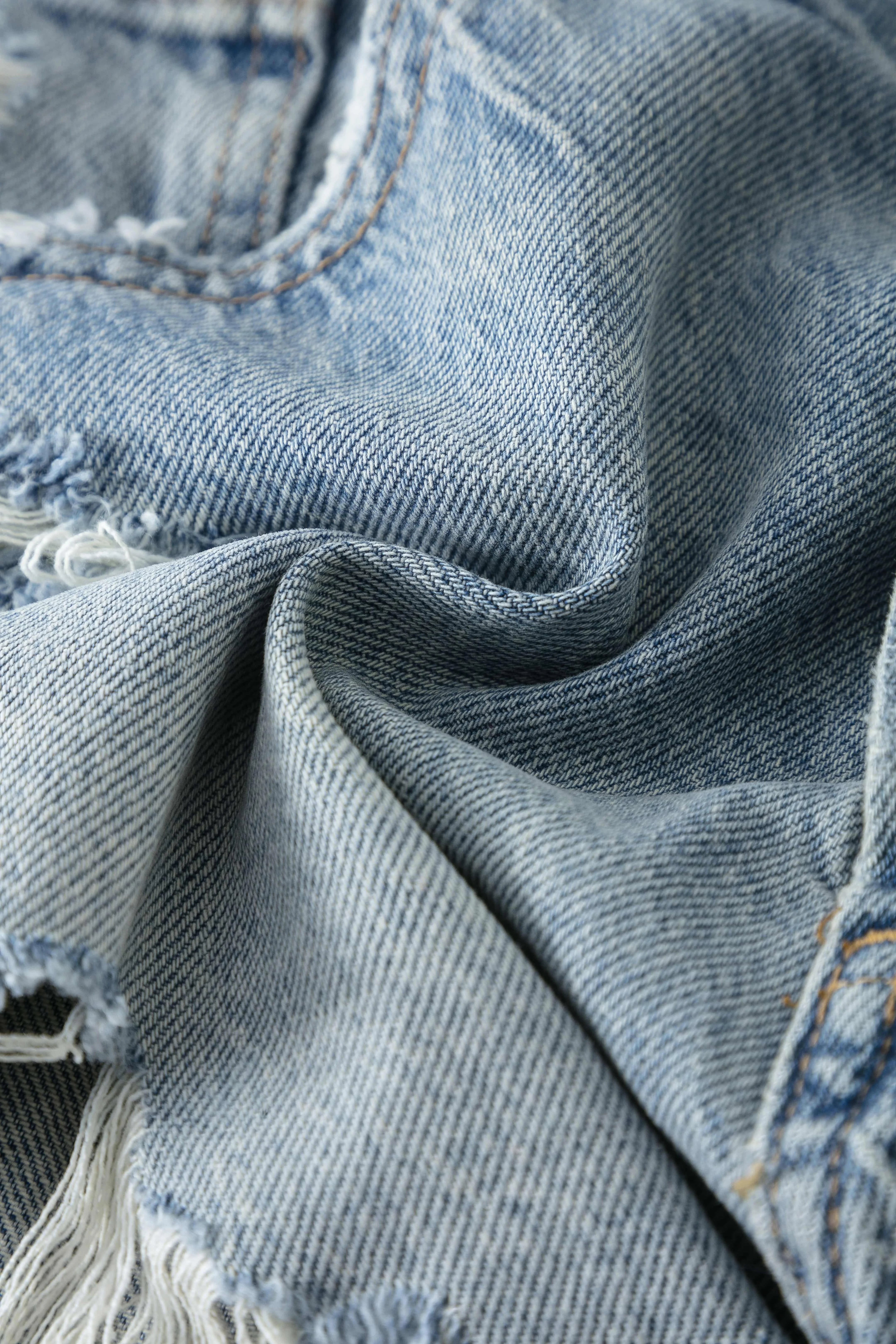 Clothing Manufacturers Ripped Hole Button Ladies Custom Denim Pants Denim Shorts Women's Shorts Women Jeans