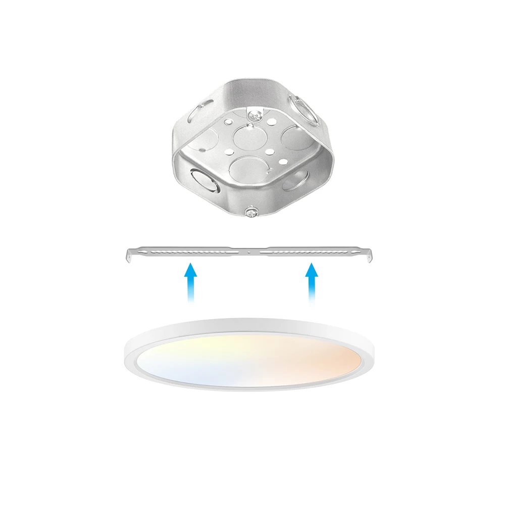 Flush Mounting Core Technology Led Indoor Single Ring Contemporary Lamp Supplier Ceiling Light