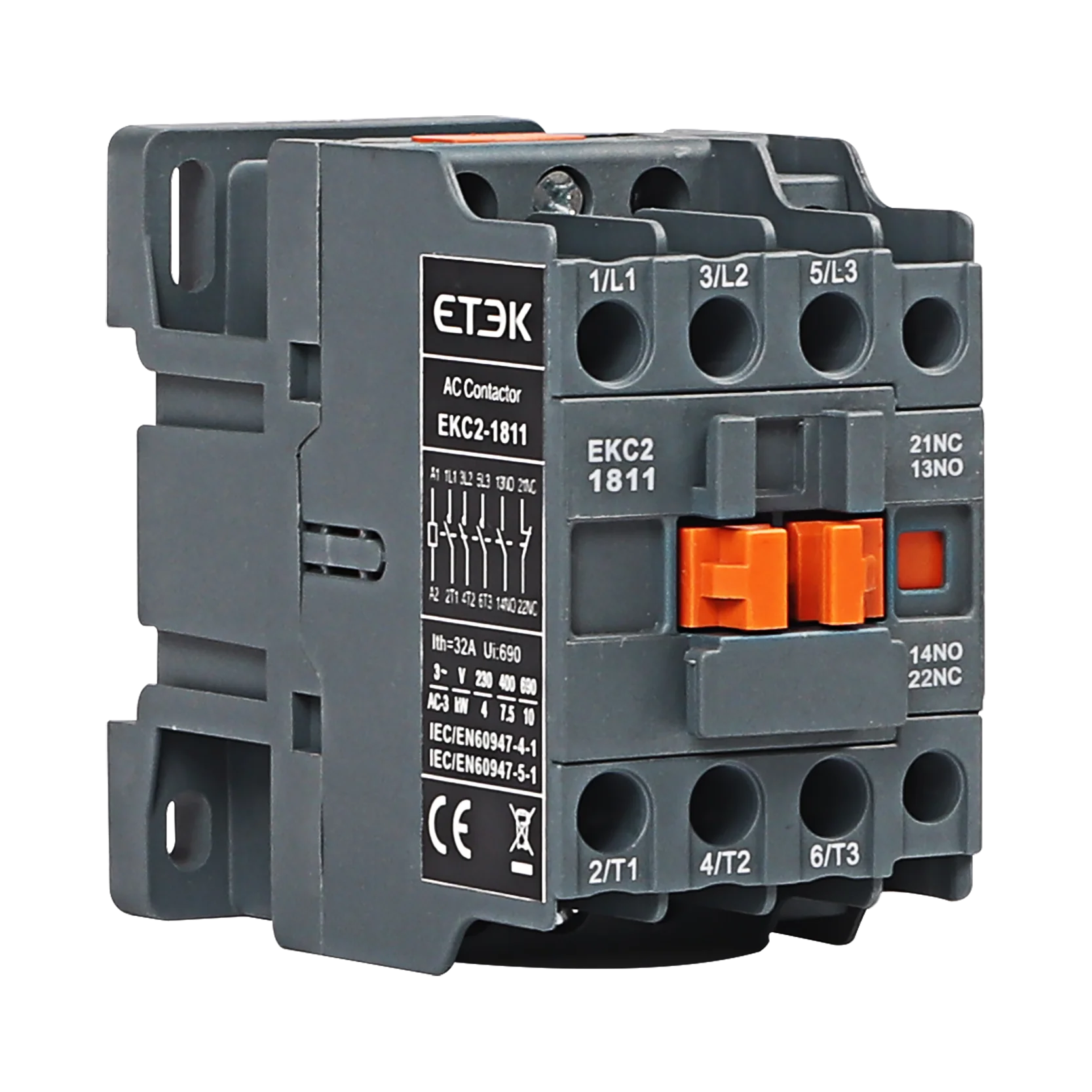 Etek Contactor Ac Type 9a95a Ekc2 Series Low Price Ac