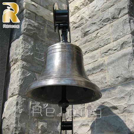 Life Size Outdoor Garden Pack Decor Religious Church Bronze Bell Statue ...