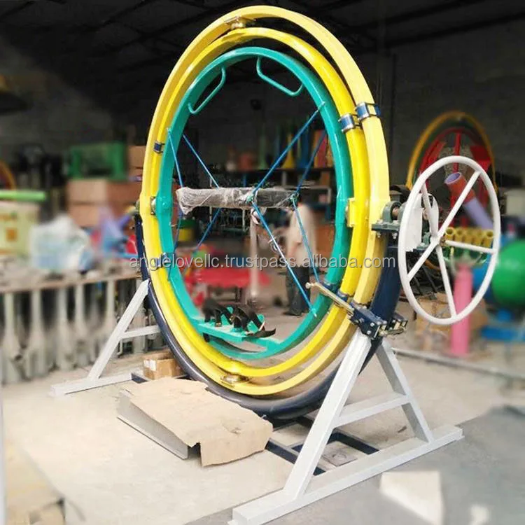 Gyroscope Virtual Reality Simulation Rides Testable Human-Friendly Amusement Park Attractions For Sale