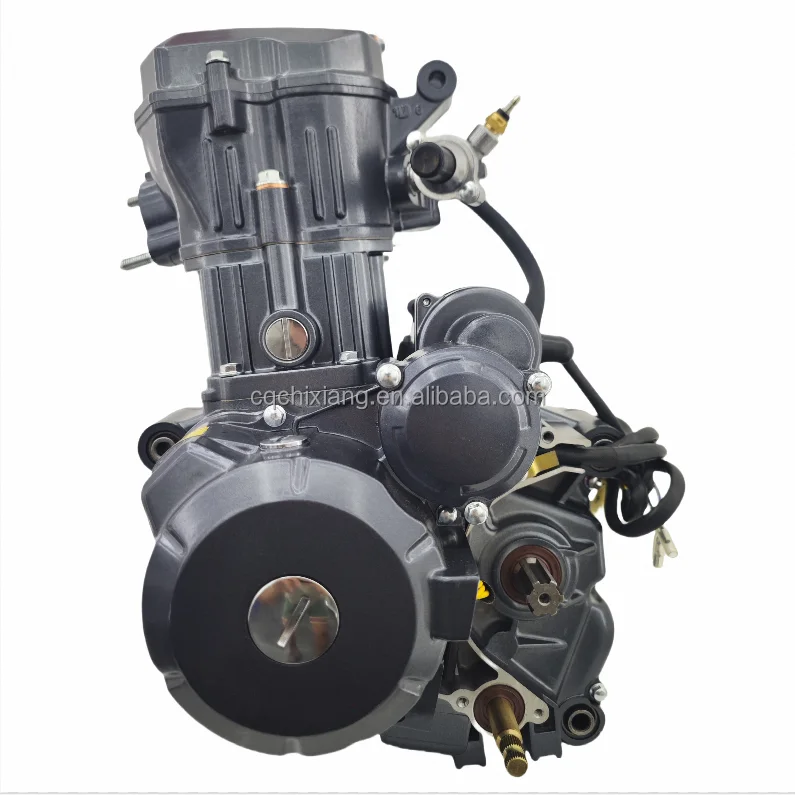 ATV 200cc Liquid-Cooled Engine Head Assembly with Reverse Gear 4 Stroke CDI Ignition New & Water-Cooled for Zongshen Lifan