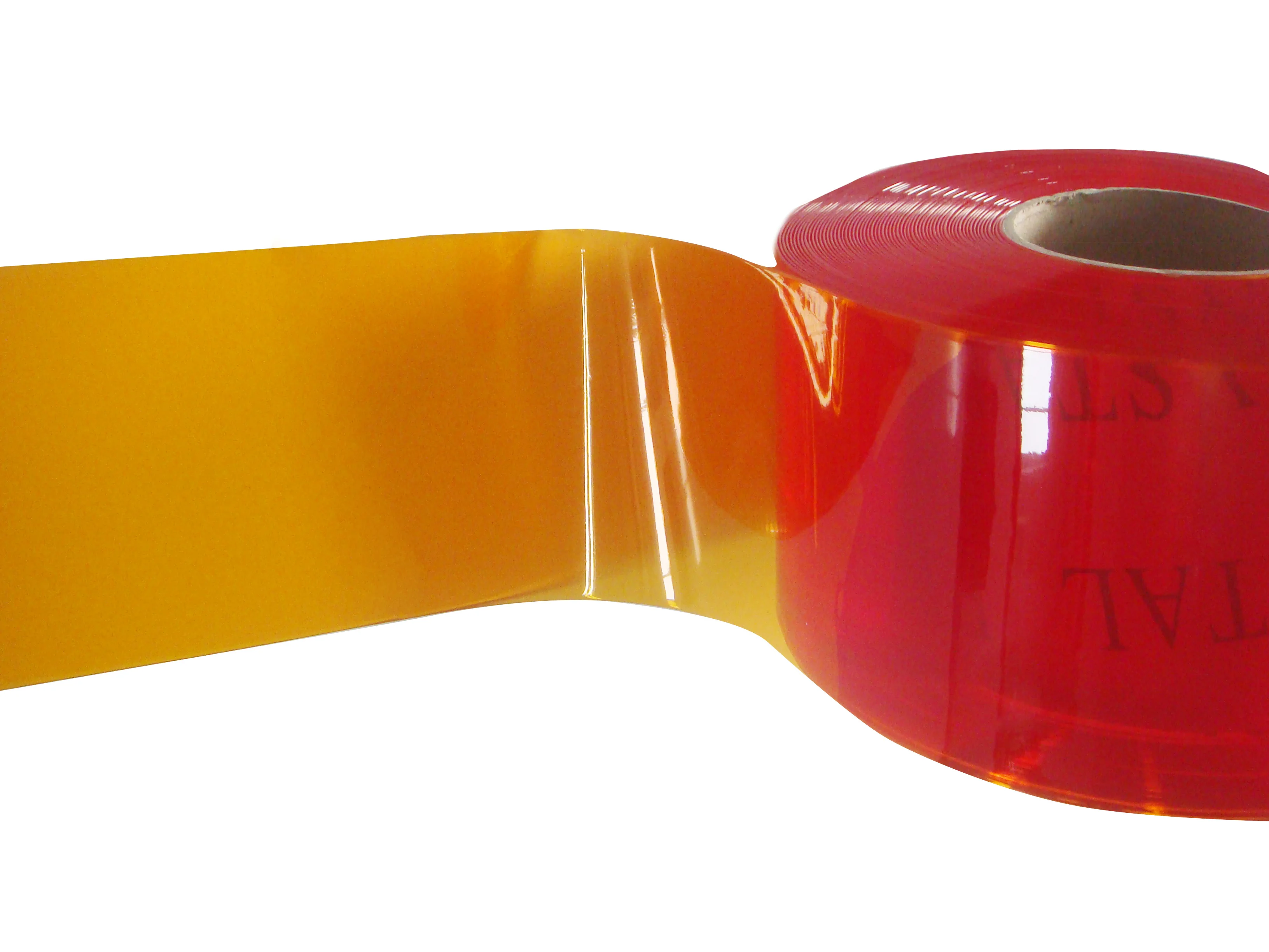 Wholesale PVC Strip Hanging Rails for air Curtain Custom PVC Strip Curtain Outdoor Clear Plastic PVC Vinyl Strip Curtain Rolls