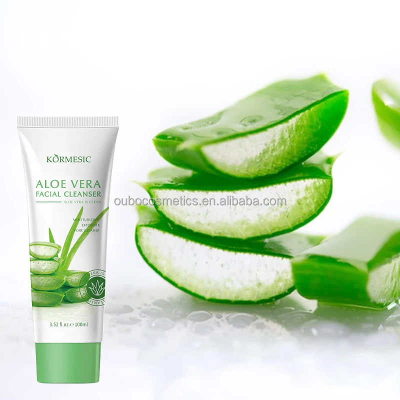 ODM OEM Private Label  Priavte Label Seaweed Extract Whitening Beauty Skin Milk Protein Moisturize Gentle Face Cleanser