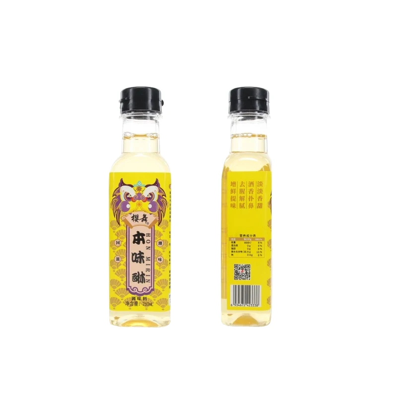 OEM Factory Price Halal Japanese Flavour Liquid Mirin Hon Mirin for Cooking Bottle Packaging