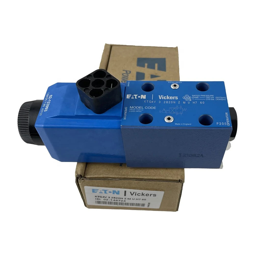 Eaton Vickers Hydraulic Directional Solenoid Valve Ktg4v Ktg4v-3-2b20n ...