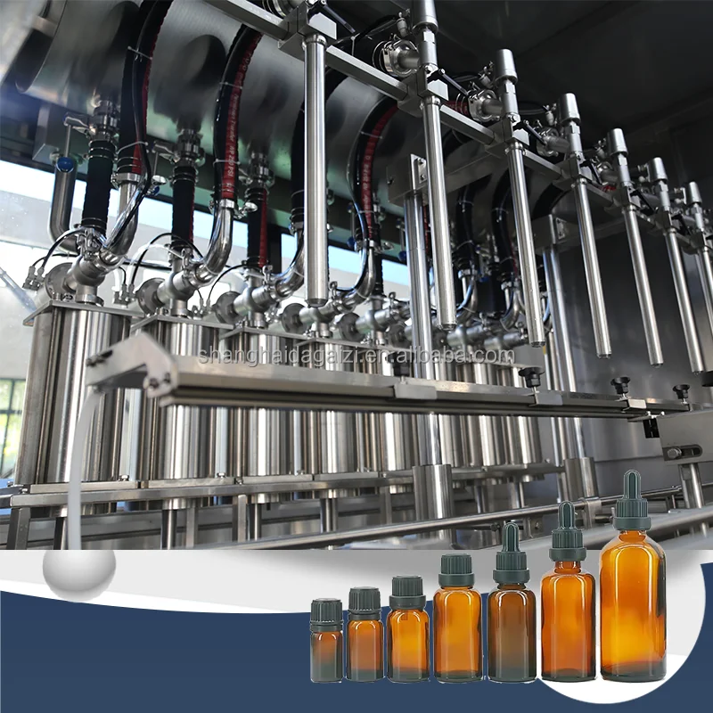 Automatic Liquid Paste Bottle Jar Filling Capping Machine for Oil Cream ...