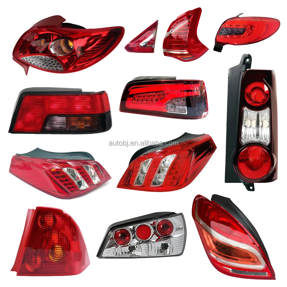 YL00180380 Genuine Rear Left Tail Light Tail Lamp Assembly Car Parts For Peugeot 206 207 308 405 307 508 4008 5008 C3-XR Citroen C5 DS9