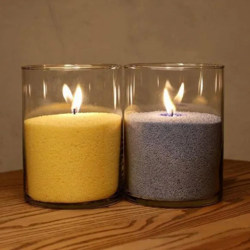 High Repurchase Rate Easy To Make Pretty Candles Sand Wax Pusison  Customized Package White Colorful Granulated Sand Wax - Buy Candle Sand  Wax,Granulated Sand Wa…