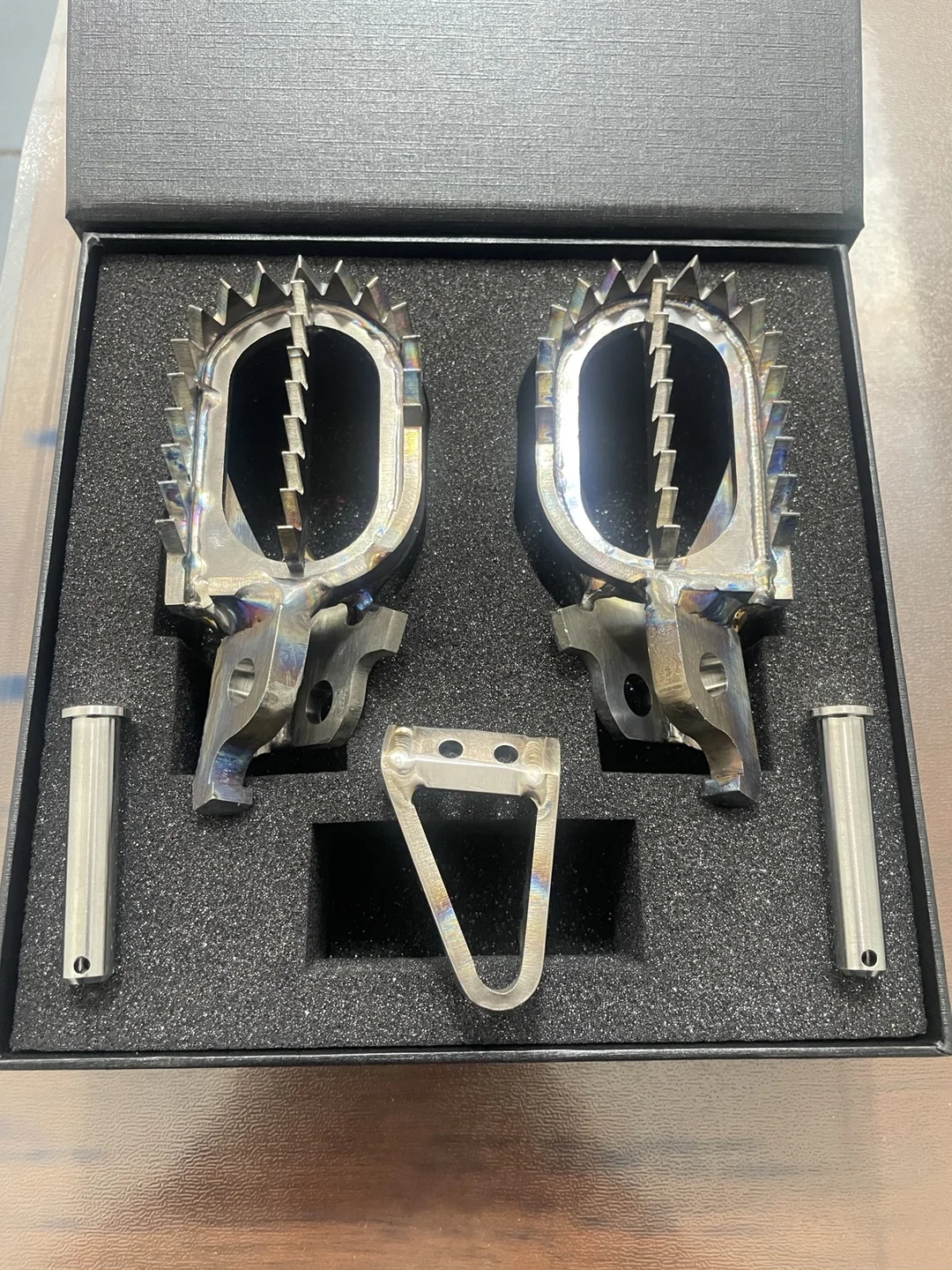 Новый дизайн GR5 титановые колышки для мотокросса KTM