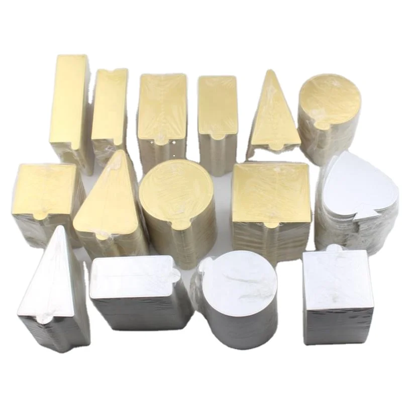 Mini Thin Disposable Cake Boards 3mm Rectangular Squarec Cake Paper Boards Mdf Rectangle Wedding Cake Board Round Gold