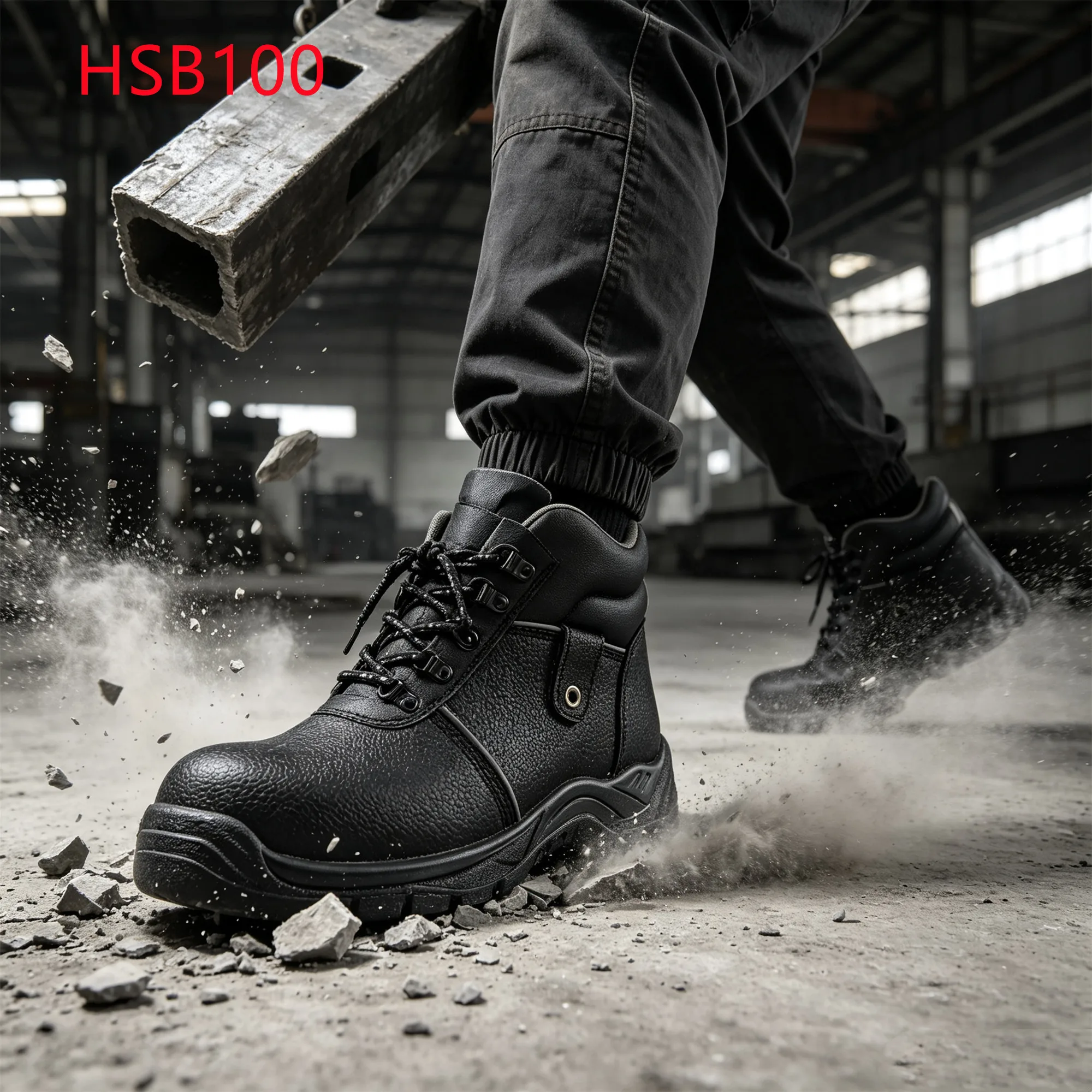 LXG,scaffolding Work Steel Toe Insert Hua Singh Industrial Safety Shoes Building Line Side Metal Grommet Security Boots HSB100