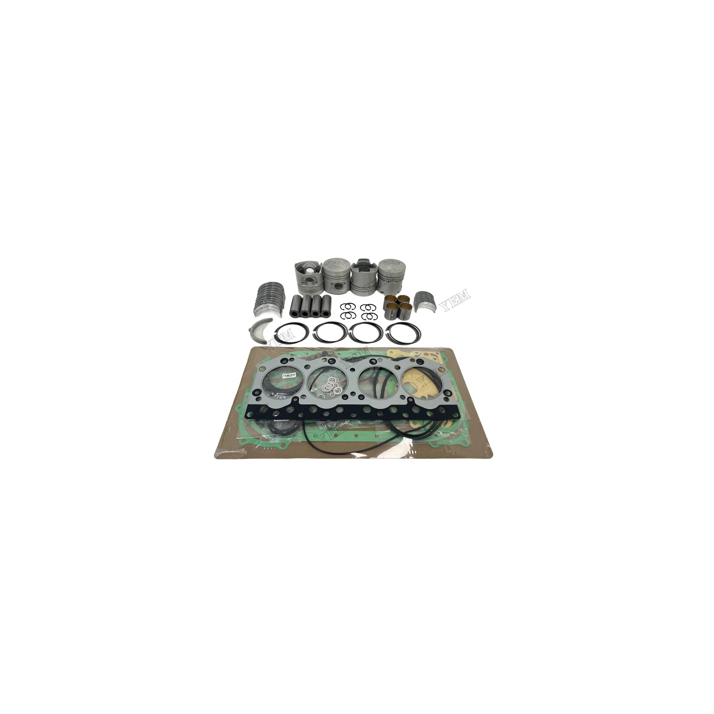 For Isuzu C240 Engine Rebuild Kit With Cylinder Gaskets Bearings Piston Rings Aftermarket Engine Spare Parts