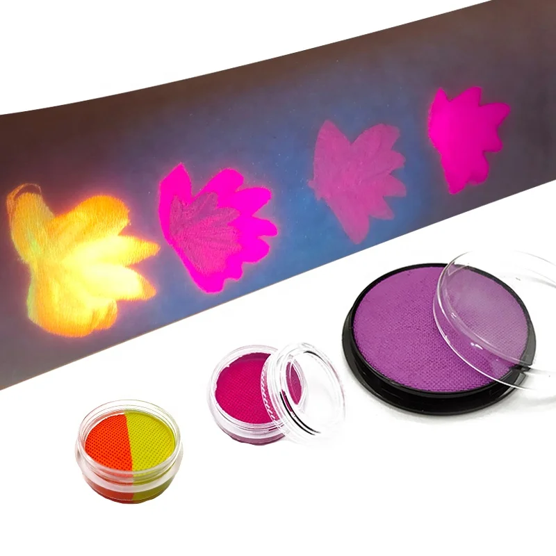 Оптовая продажа частная торговая марка на водной основе самая популярная неоновая краска для лица красочная тела